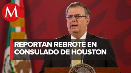 SRE disminuirá actividad en consulado de Houston por rebrote de coronavirus
