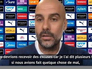 Man City - Après la décision du TAS, Guardiola demande 'des excuses'