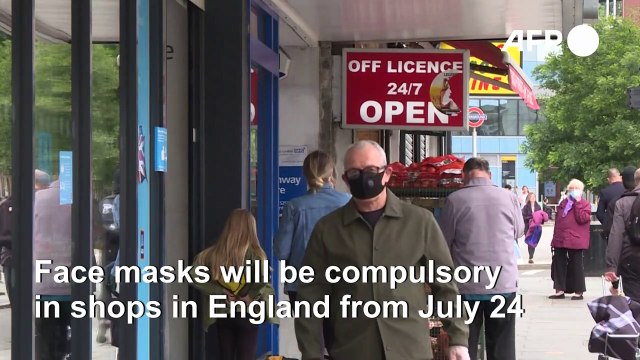 Londoners react after government makes masks mandatory in shops
