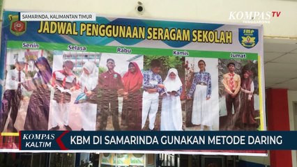 KBM Di Samarinda Gunakan Metode Daring
