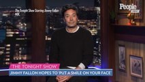 Jimmy Fallon Makes Emotional Return to Tonight Show Studio: ‘Any Type of Normalcy Feels Great’