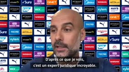 Man City - Guardiola : 'Monsieur Tebas doit être jaloux de la Premier League'