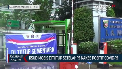 RSUD I.A Moeis Ditutup Setelah 19 Tenaga MedisPositif Covid-19