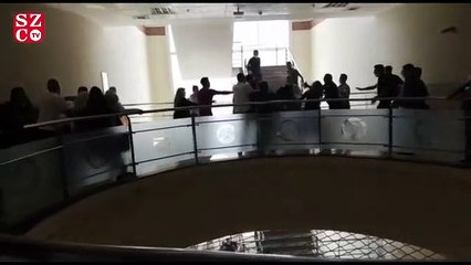 Adliyede ortalık savaş alanına döndü