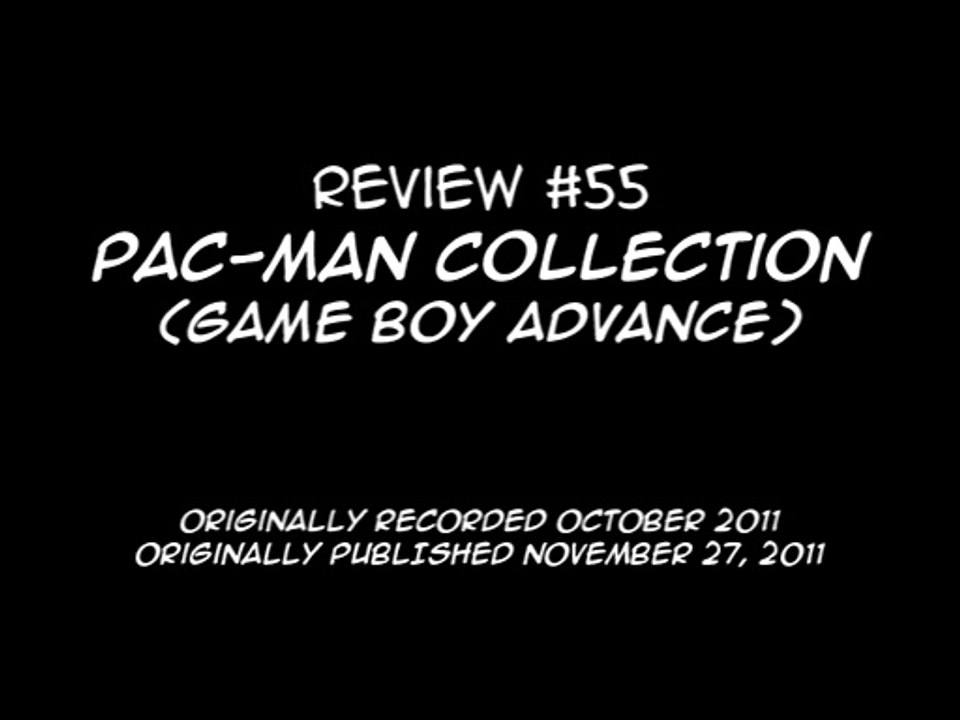 Review 55 - Pac-Man Collection GBA (2019)