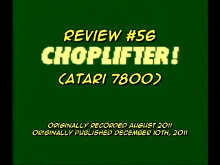 Review 56 - Choplifter (Atari 7800)