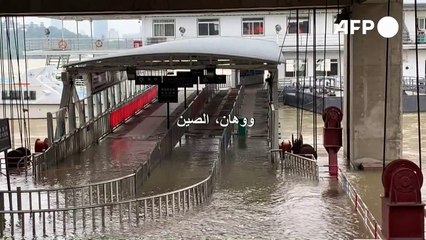 كمية متساقطات قياسية فوق نهر يانغتسي هي الأكبر منذ 60 عاما