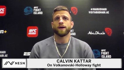 Calvin Kattar Believes Max Holloway Got Robbed At UFC 251