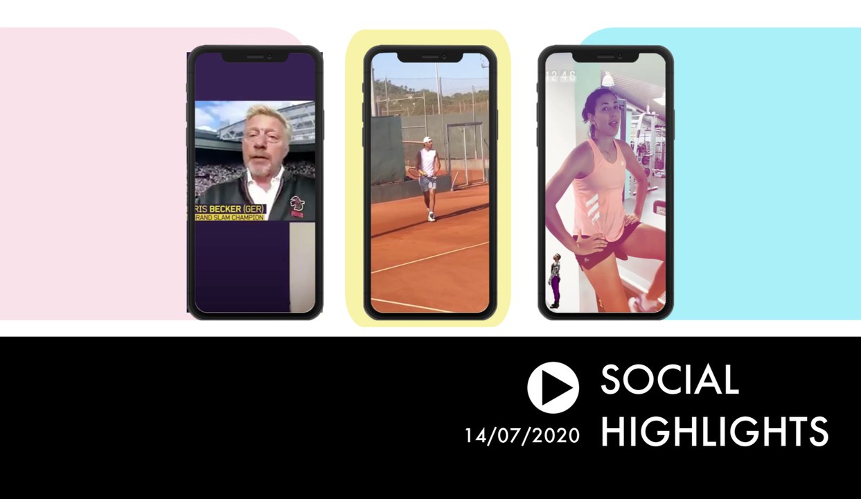 Becker to Wilander :  « Wimbledon last year's final ? The best ever » - Social Highlights 14.07.20