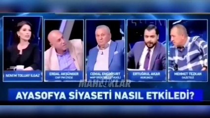 CHP'li Erdal Aksünger, Haber Global'de canlı yayınını terk etti