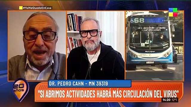 Dr. Pedro Cahn: Tenemos que evitar la saturación del sistema de salud