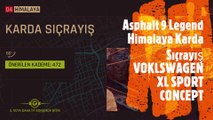 Asphalt 9 Legend Himalaya Karda Sıçrayış VOLKSWAGEN XL SPORT CONCEPT