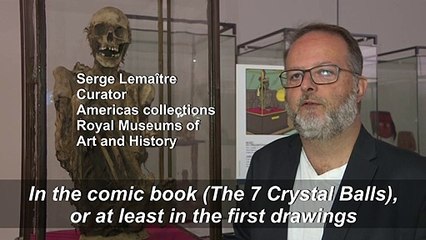 An old mummy linked to famous fictional reporter Tintin sows discord in Belgium