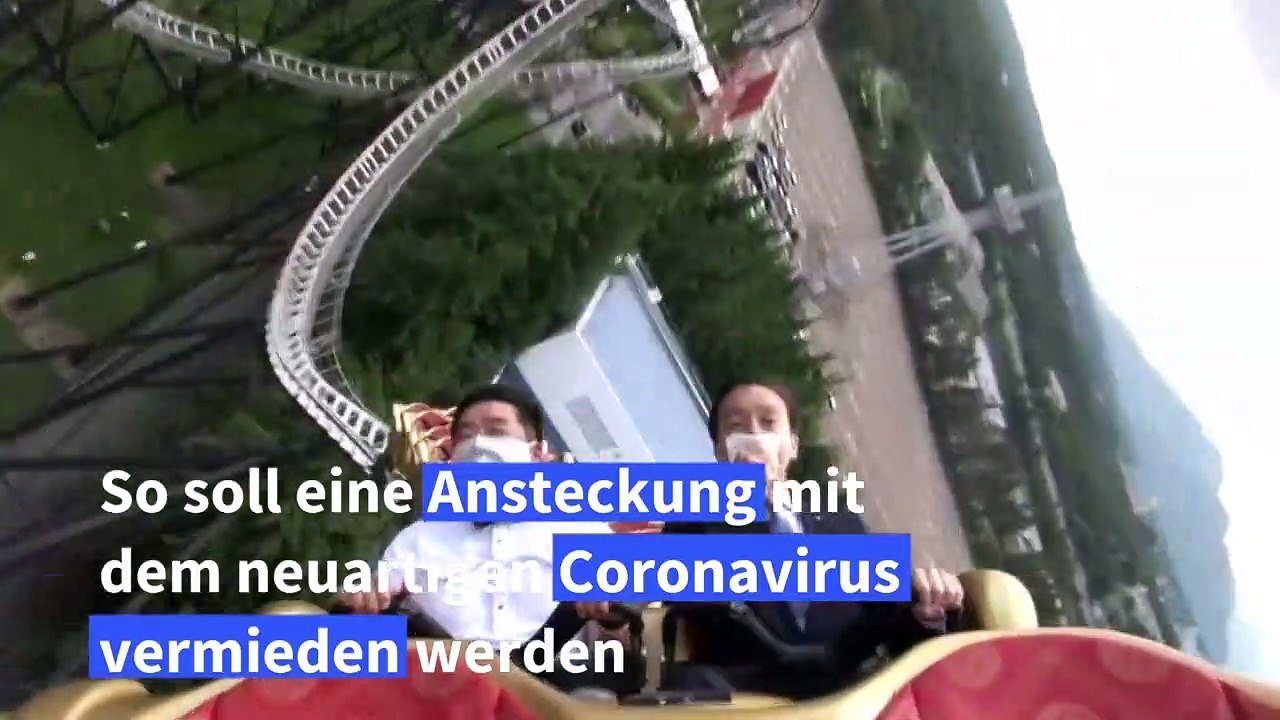 Lautloses Schreien in der Achterbahn