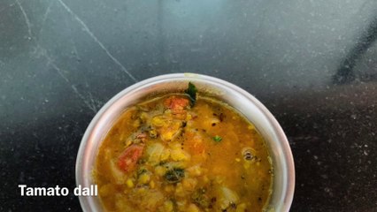 Tomato dall ...South Indian famous curry,made with toordall..with English subtitles