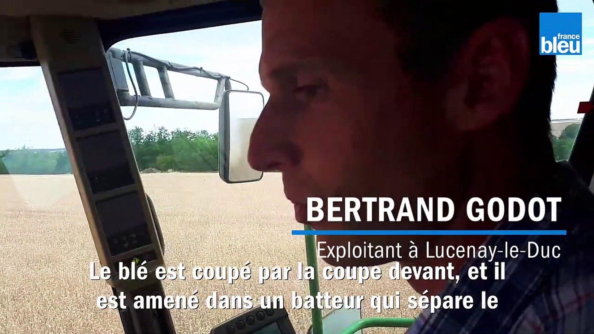 ⁣La moisson des blés a commencé en Côte-d'Or