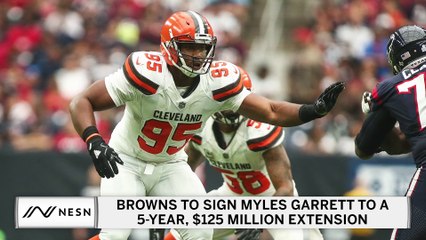 Myles Garrett And Browns Close To Signing Huge Deal For Defense End
