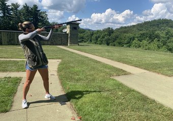 CoCo Goes Shooting at The Greenbrier