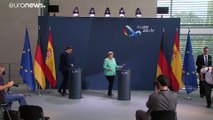 Sánchez y Merkel presionan para un acuerdo