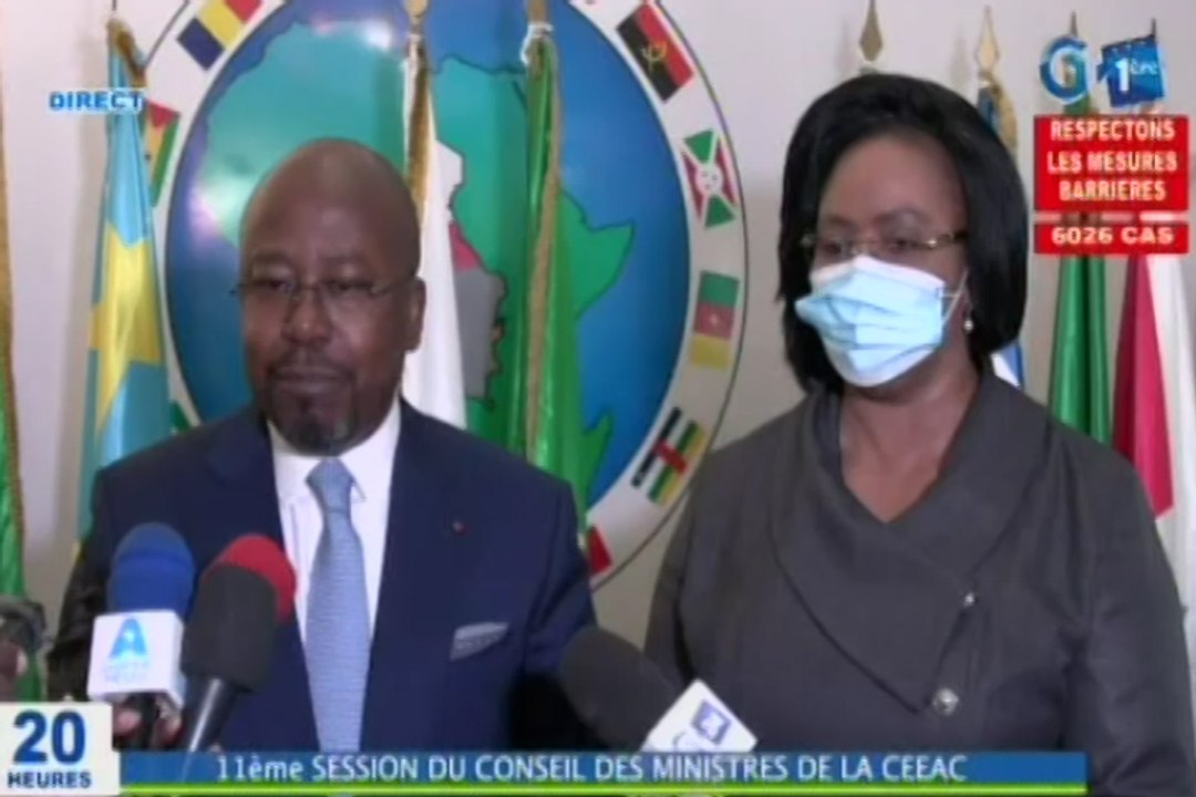 RTG/11e session du Conseil des Ministres des affaires étrangères de la CEEAC par visioconférence