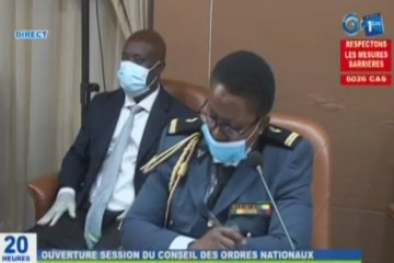 RTG/Ouverture des travaux du Conseil des ordres nationaux 