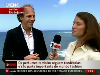 GLOBO NEWS Renata Betti entrevista Gabriel de Linage