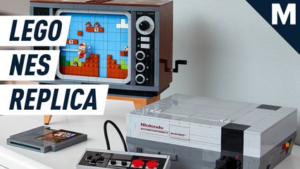 LEGO made a buildable replica of the iconic NES console