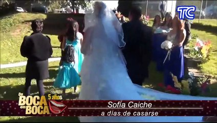 "Sofía Caiche a días de casarse": La actriz Mercedes Payne se refirió sobre el futuro de la actriz