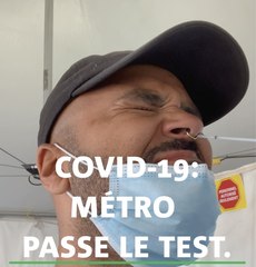 Coronavirus: Métro s'est fait tester