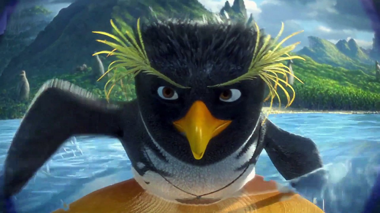 Surf's Up movie clip Cody vs. Tank Surf Off Fandango Family video