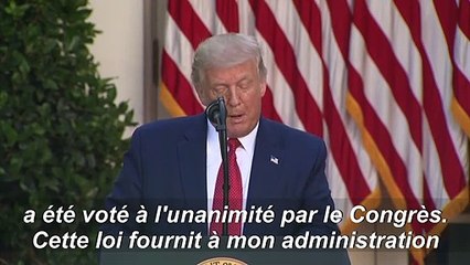 Trump décrète la fin du traitement préférentiel accordé à Hong Kong