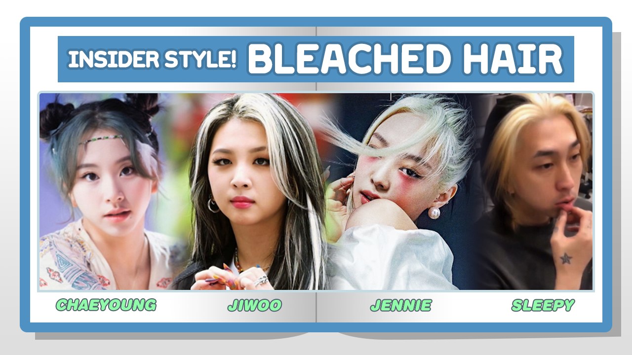 [Pops in Seoul] K-Pop Stars And Bleached Hair _ K-pop Dictionary