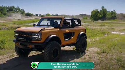 Ford Bronco já pode ser reservado nos EUA