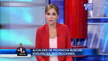 Seis alcaldes de la provincia de Pichincha buscan endurecer las medidas de restricción para frenar los contagios por covid-19.