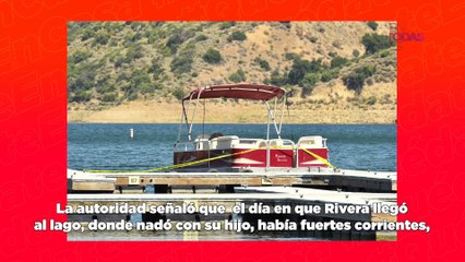 Autoridades revelan que Naya Rivera salvó a su hijo antes de morir