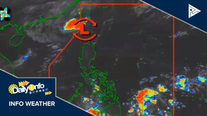 PTV INFO WEATHER: TD #CarinaPH, humina na at naging LPA