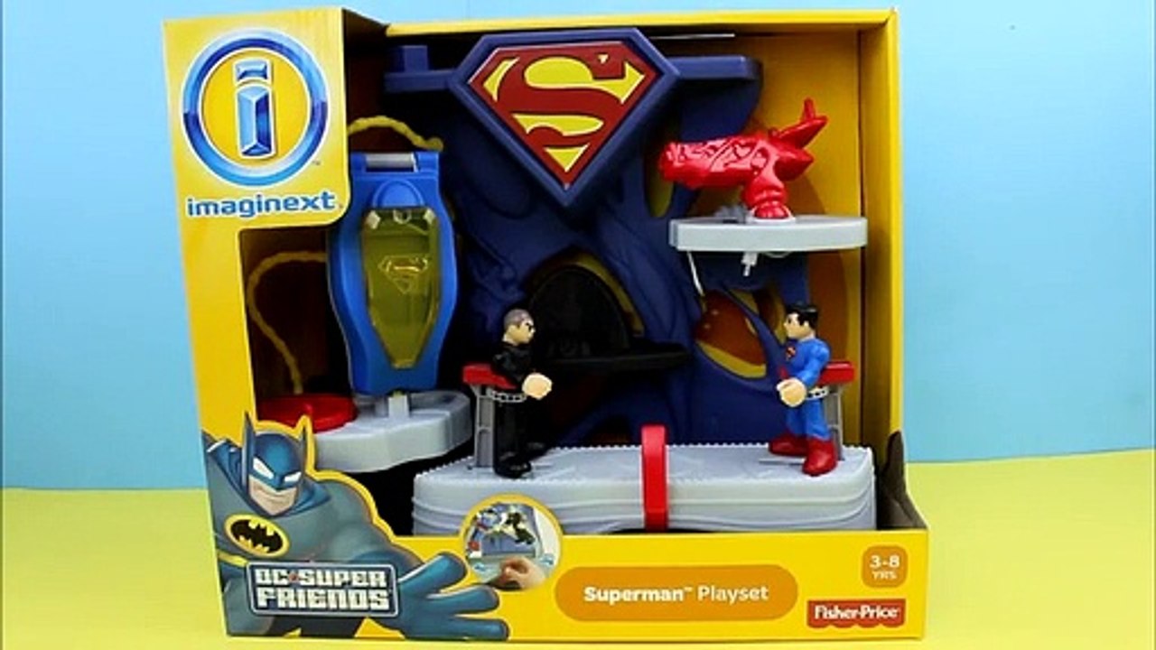imaginext superman playset