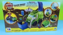 Play-Doh Diggin' Rigs Trash Tossin' Rowdy The Garbage Truck Tonka Chuck & Friends
