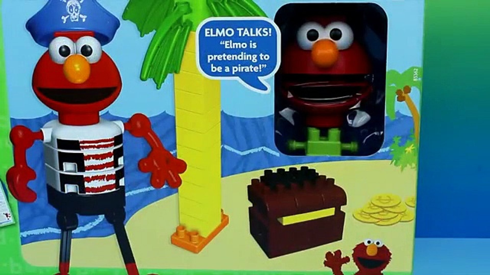 Sesame Street Elmo's Treasure Hunt Adventure Building Set K'nex Captain Hook  Neverland Pirates Ship - video Dailymotion