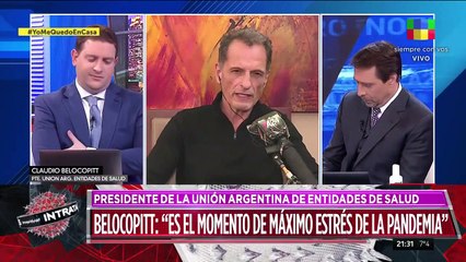 Belocopitt: "No hay ninguna baja en la curva de ocupación de camas"