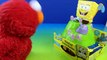 Spongebob Squarepants Motorized Bubble Blower Sesame  Elmo tries to eat the Bubbles!
