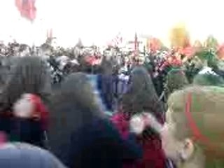 Fete Indépendance Kosovo a Bruxelles Otan