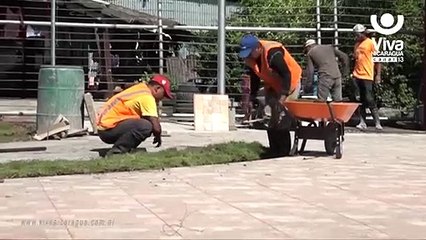 Avanza un 90% la construcción de la Plaza de la Dignidad en Nicaragua