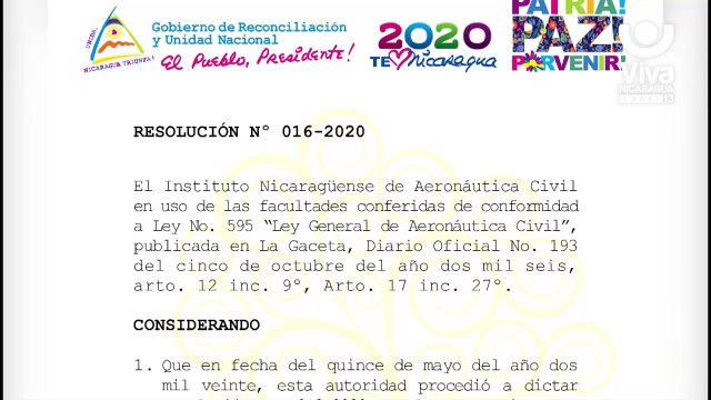 Aeropuerto Internacional Augusto C. Sandino reanudará de forma segura sus operaciones