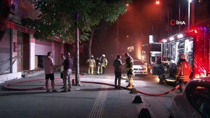 Bağcılar'da aynı cadde üzerinde iki farklı yangın