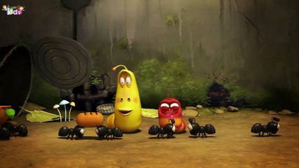 watch the tuba cartoon video of mike fighting with ants