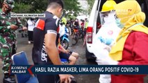 Lima Warga yang Terjaring Razia Masker Positif Covid-19