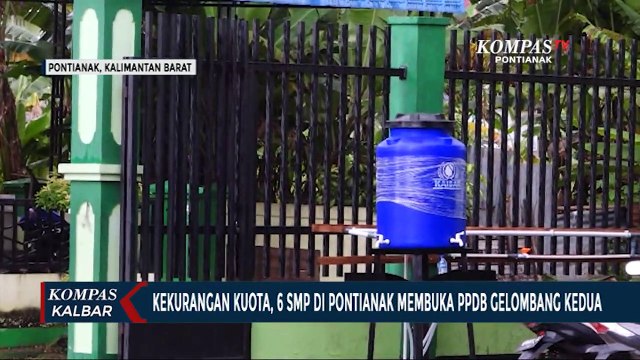 Dinas Pendidikan Pontianak Buka PPDB Gelombang II untuk Enam SMP