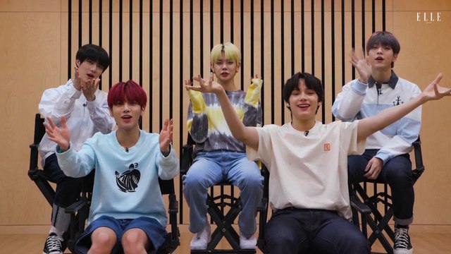 TOMORROW X TOGETHER Sings BTS, Bruno Mars, and New Rules in a Game of Song Association on ELLE