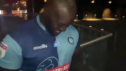 Football - When Adebayo Akinfenwa receives a message from Jurgen Klopp...